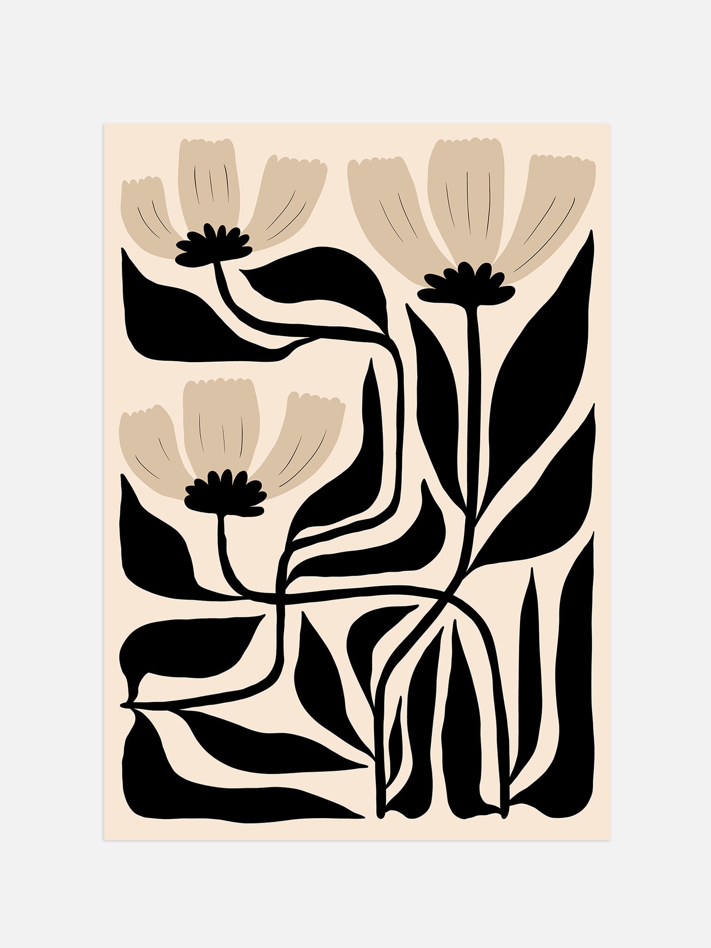 Abstract Flower Print | Digital Download