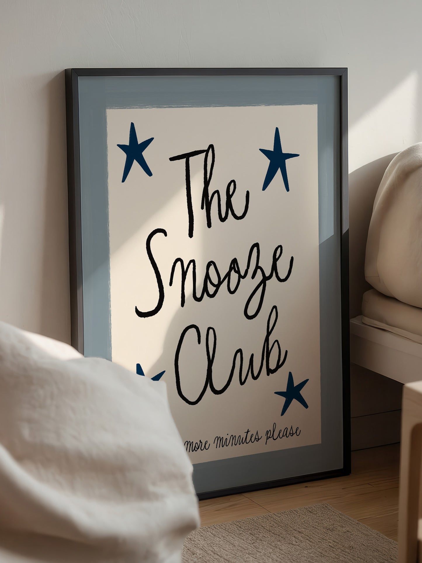 The Snooze Club Bedroom Print