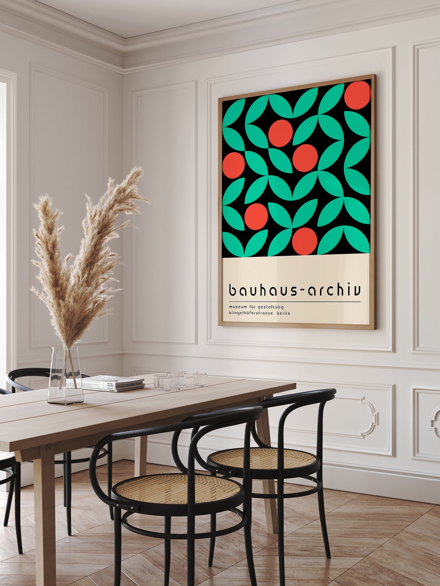 Green Bauhaus Archiv Poster | Digital Download