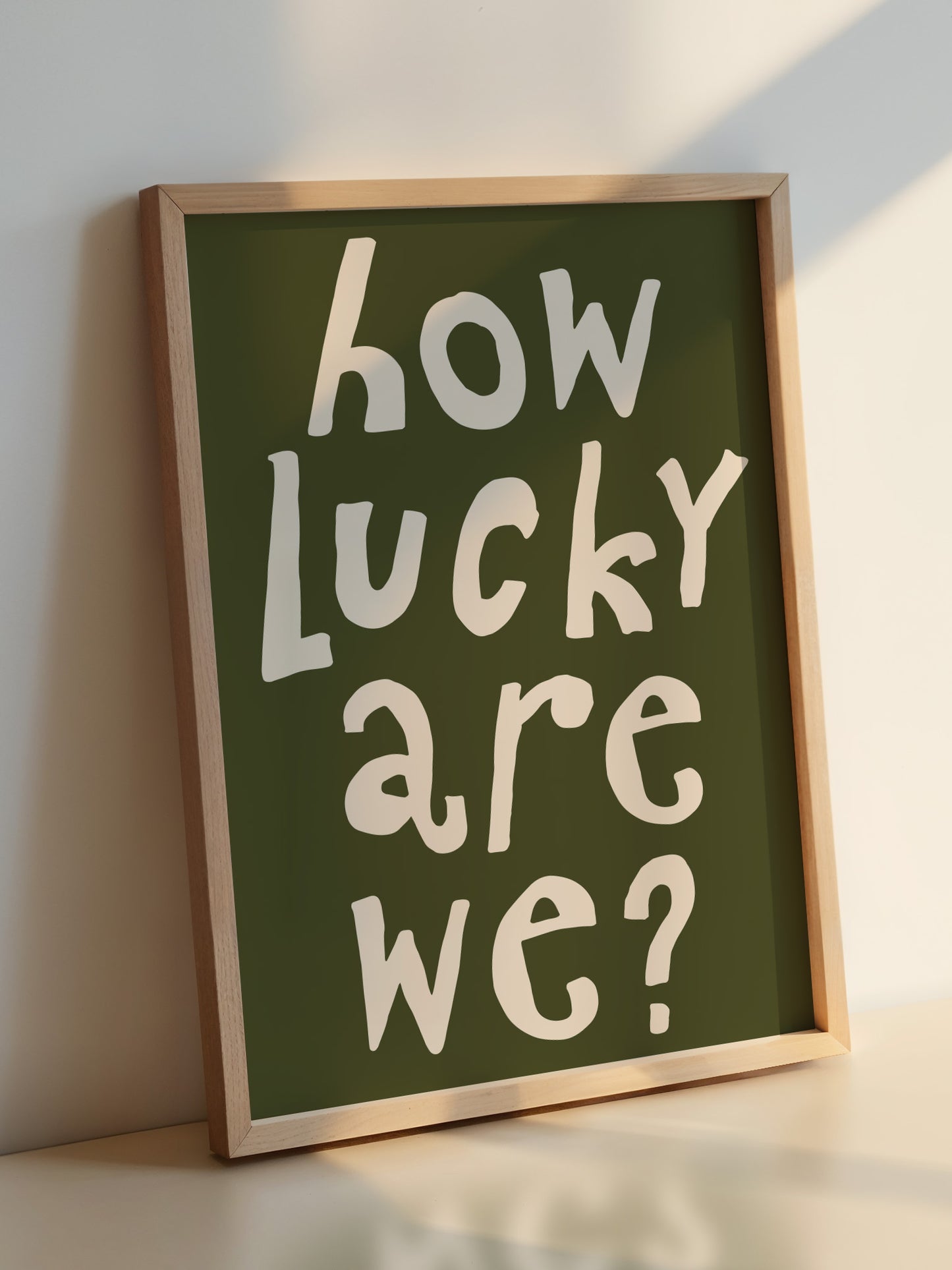 How Lucky Are We, Green | Download