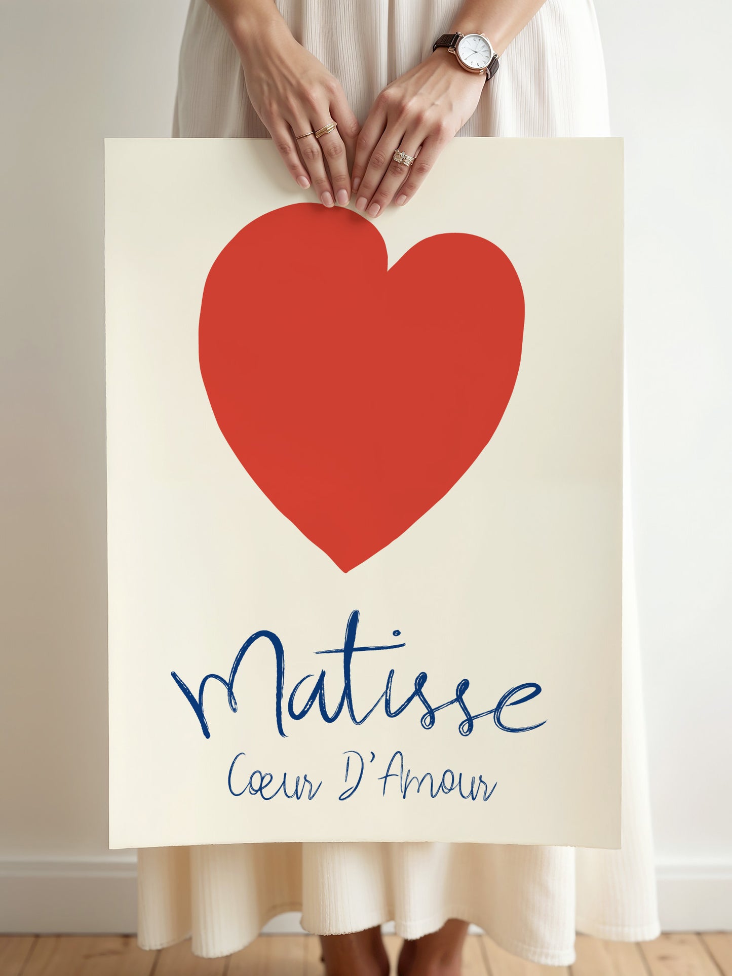 Matisse Love Heart Art Print