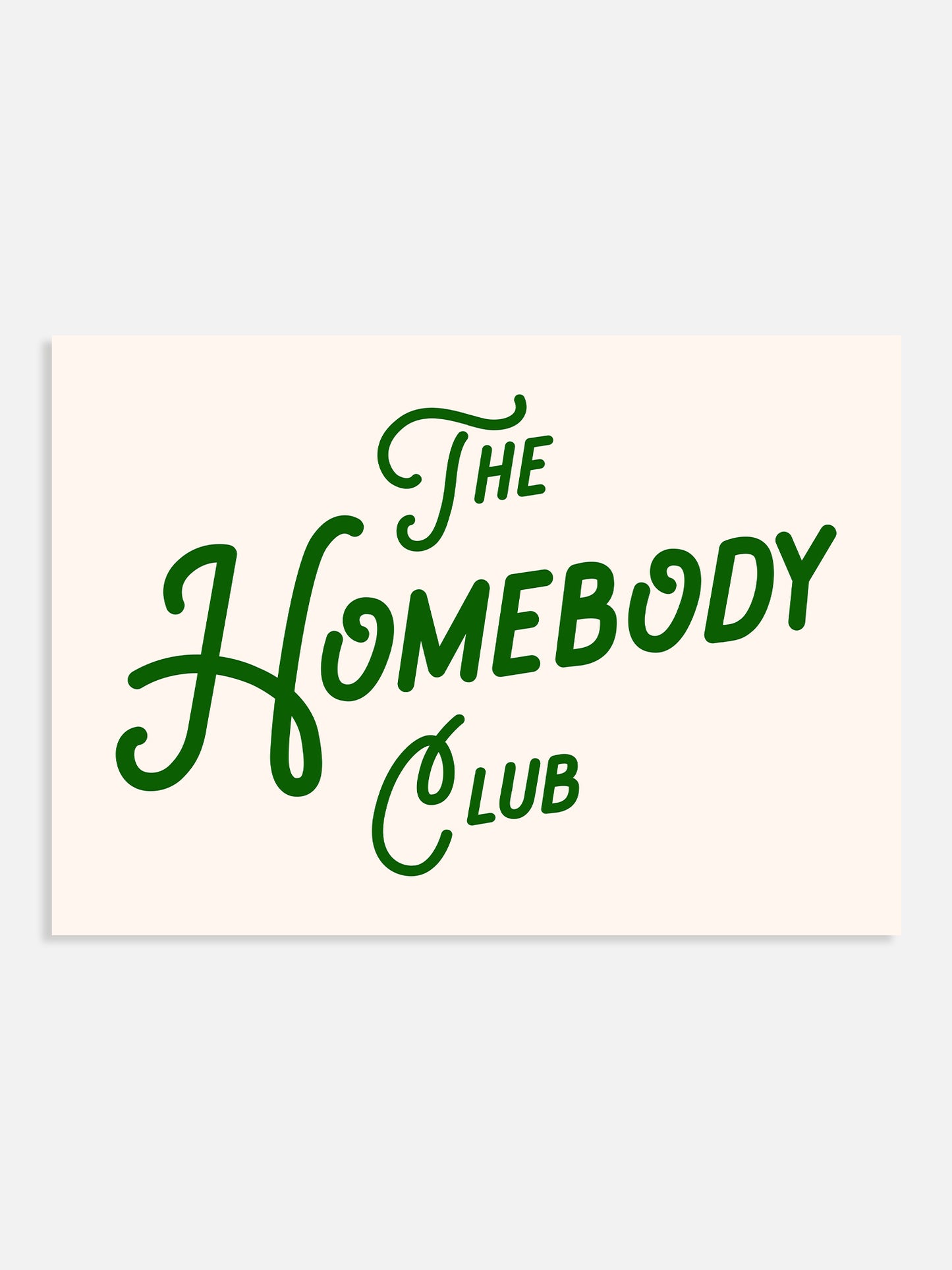 The Homebody Club, Green | Download
