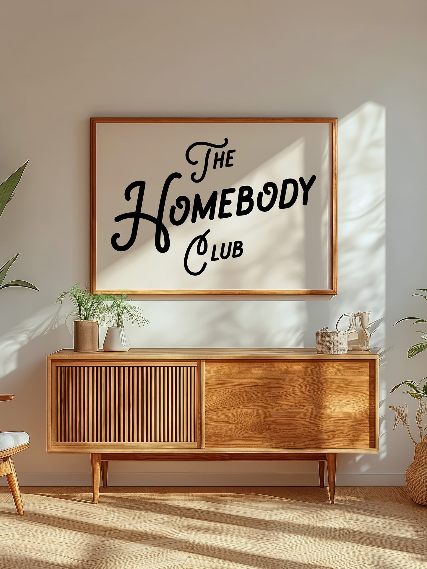 The Homebody Club Retro Print