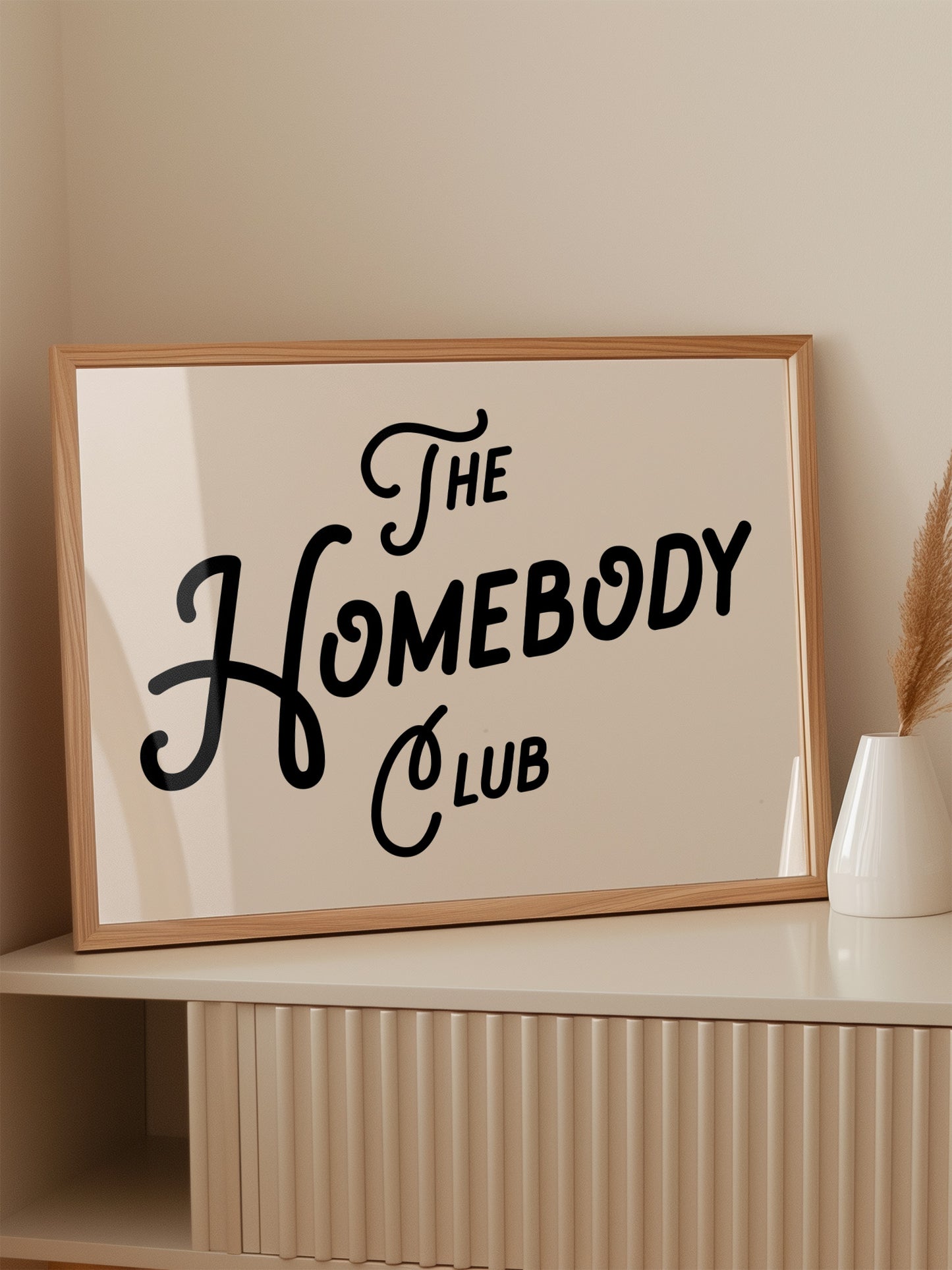 The Homebody Club Retro Print
