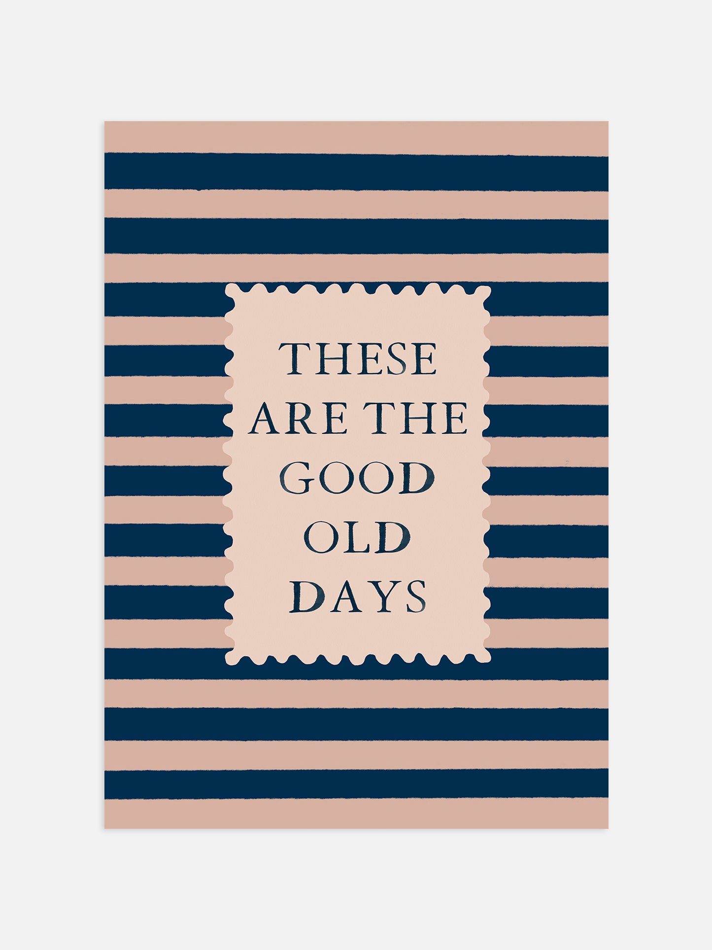 Retro Nostalgic Quote Print