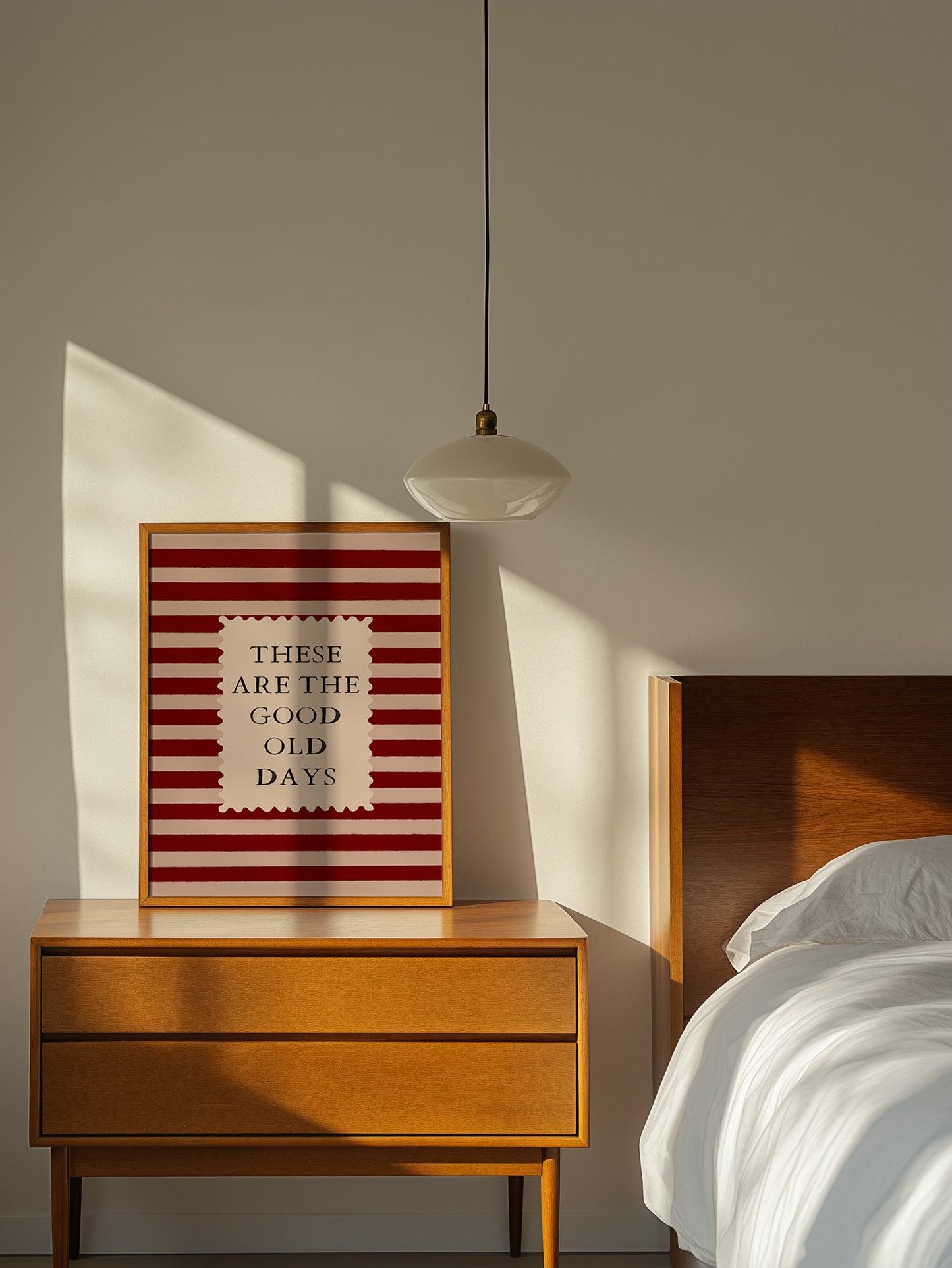 Retro Nostalgic Quote Print