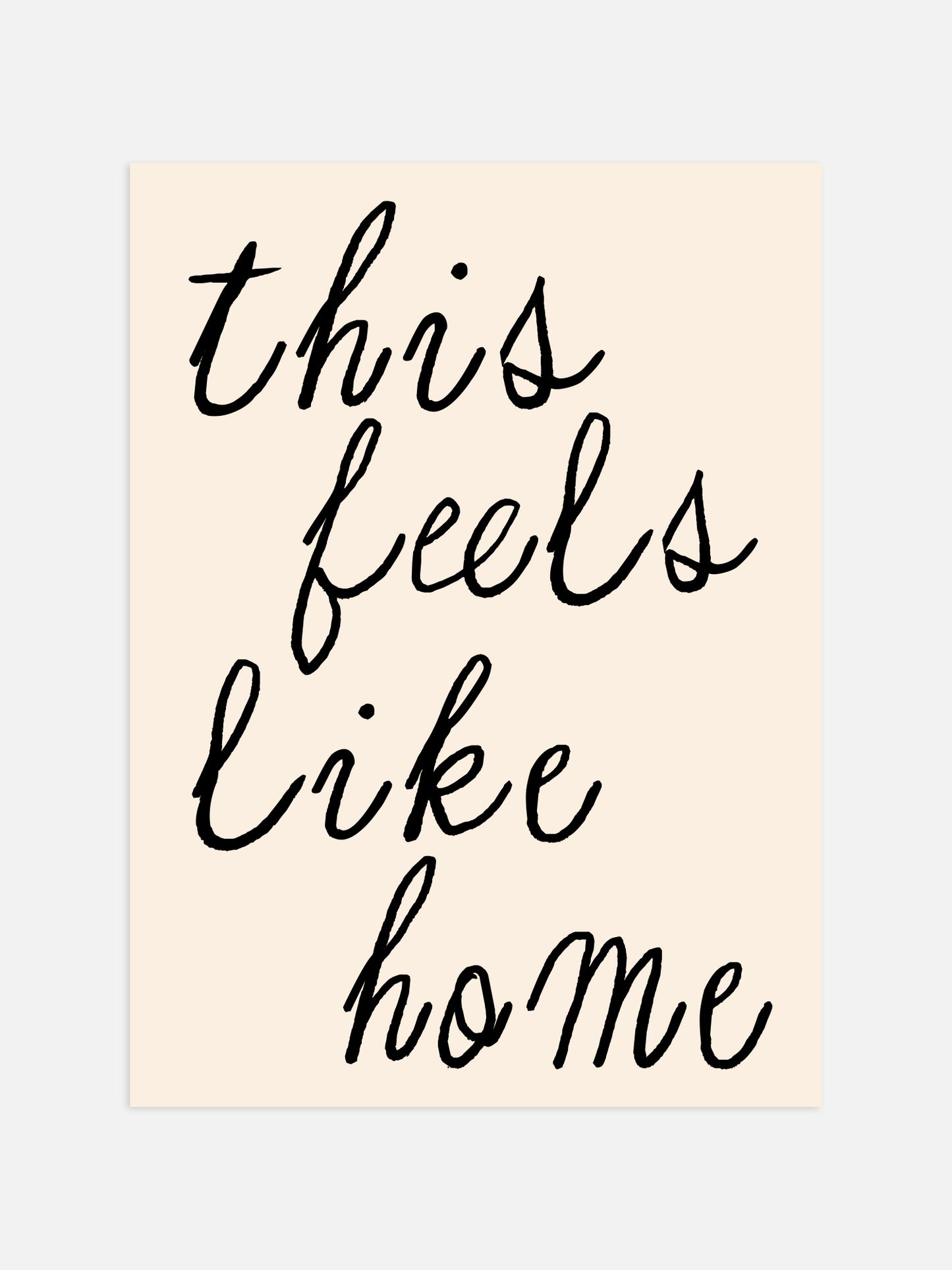 This Feels Like Home Wall Art