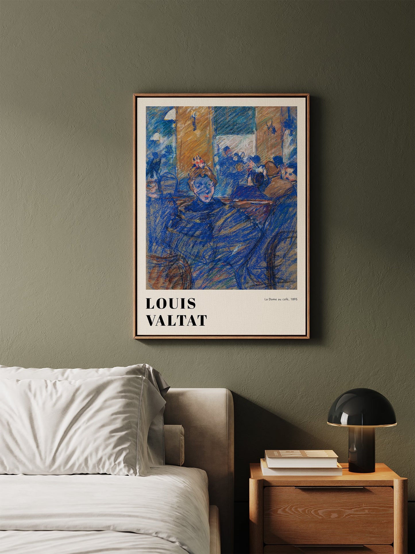 Vintage Art - Framed Canvas