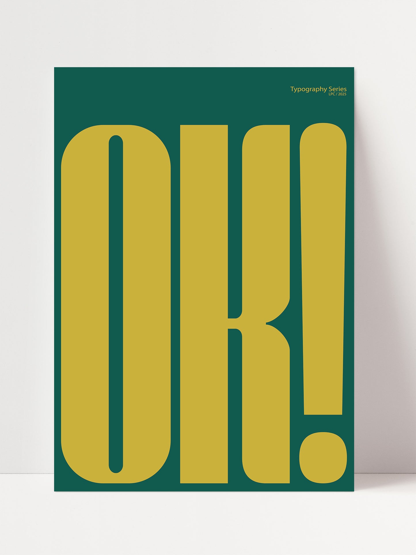 a large, bold, yellow "OK!" text on a green background.
