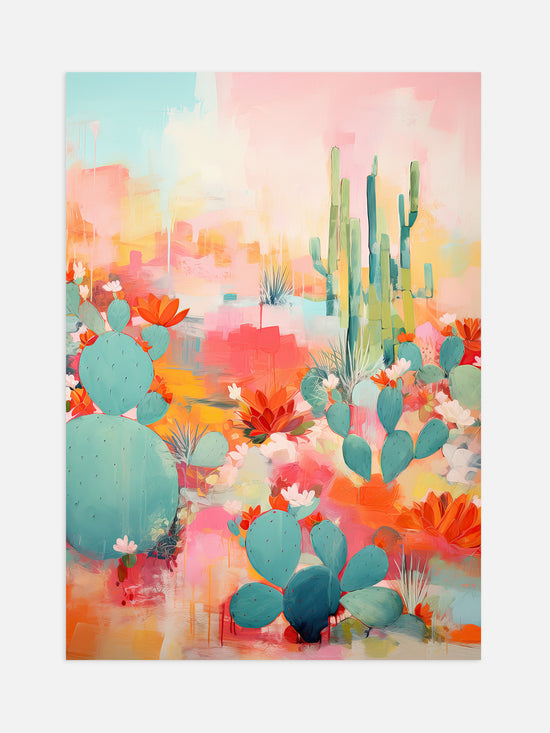 Abstract Desert Art Print