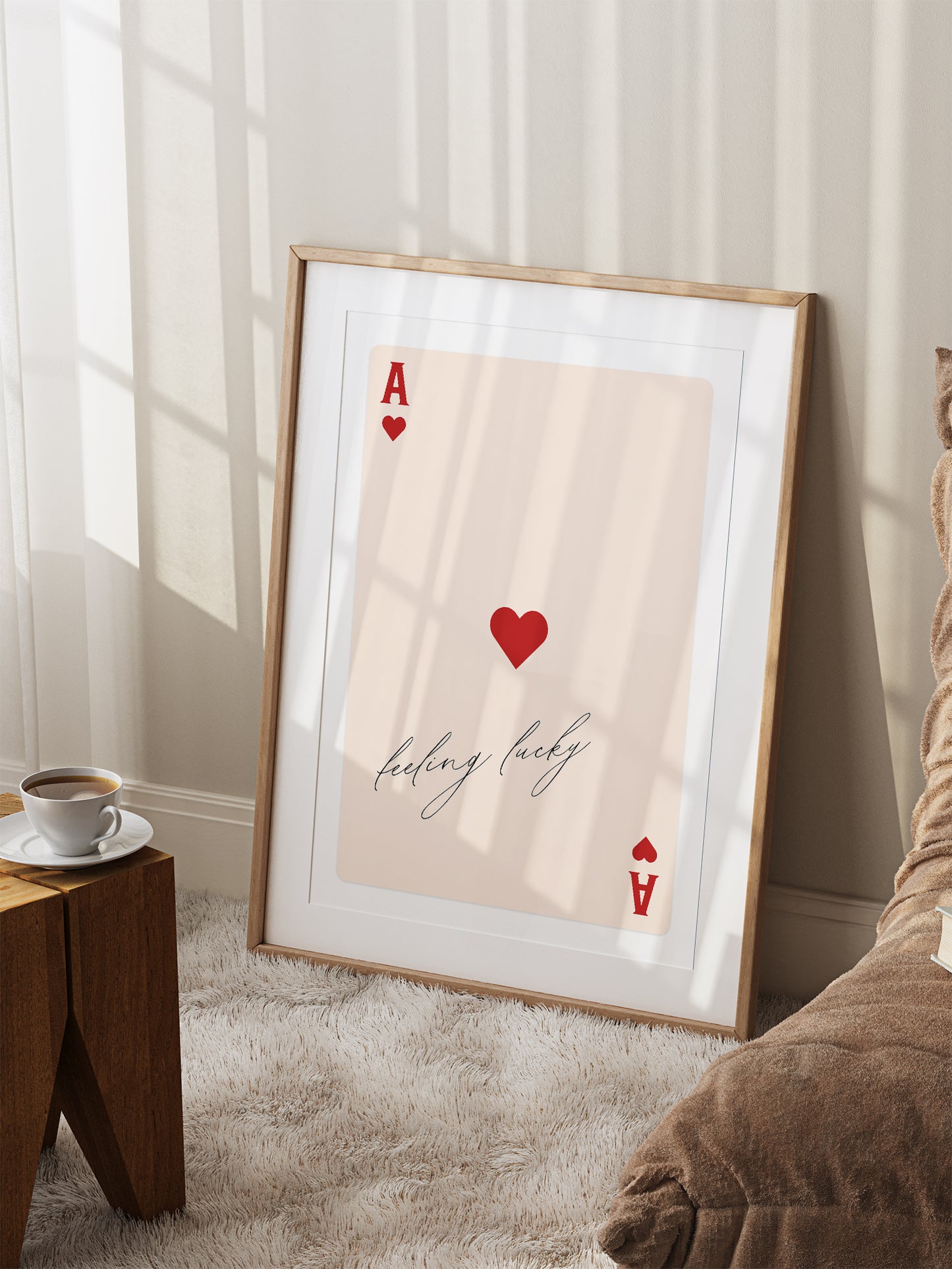 Retro Ace Of Hearts Poster | Digital Download