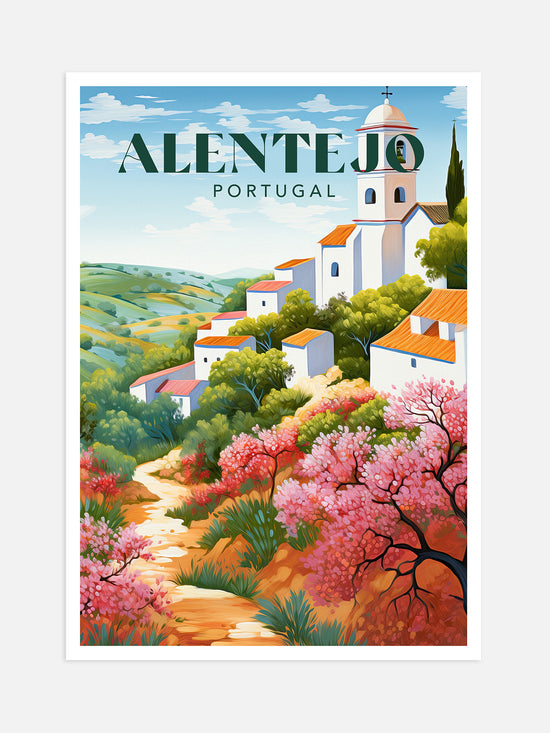 Alentejo Portugal Art Print