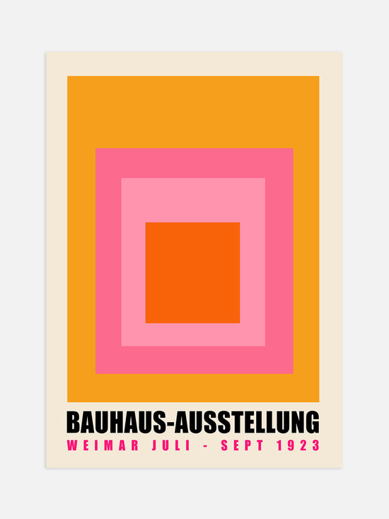 Maximalist Bauhaus Exhibition Poster