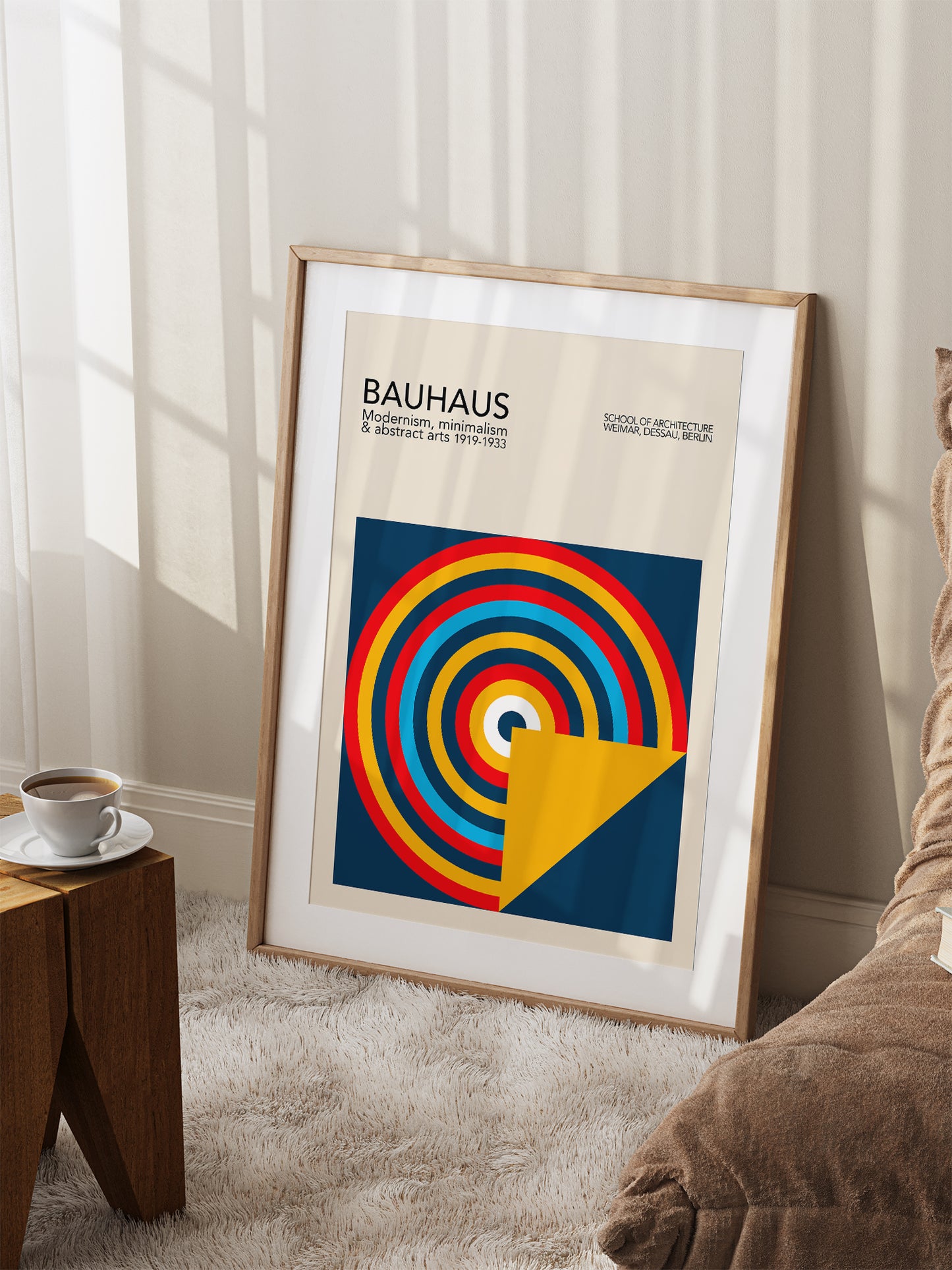 Bauhaus Target Poster – Luxe Poster Co