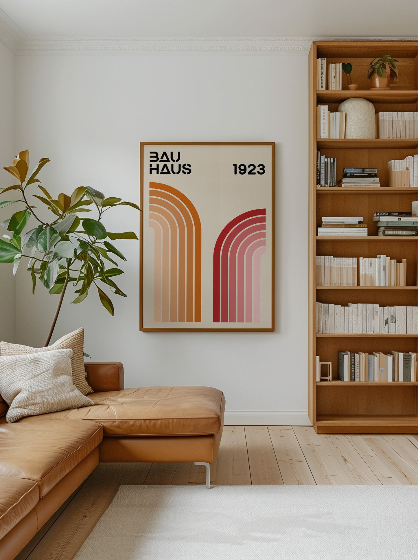 Bauhaus Rainbow Poster | Digital Download