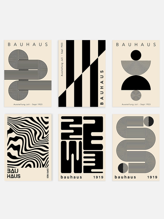 Set Of 6 Bauhaus Prints | Digital Download