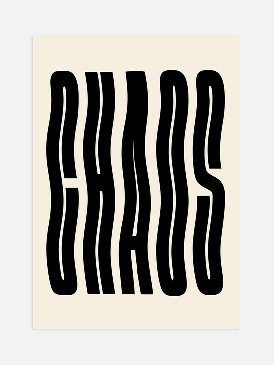 set of 3 prints | digital download – luxe poster co... Black Chaos Poster – Luxe Poster Co