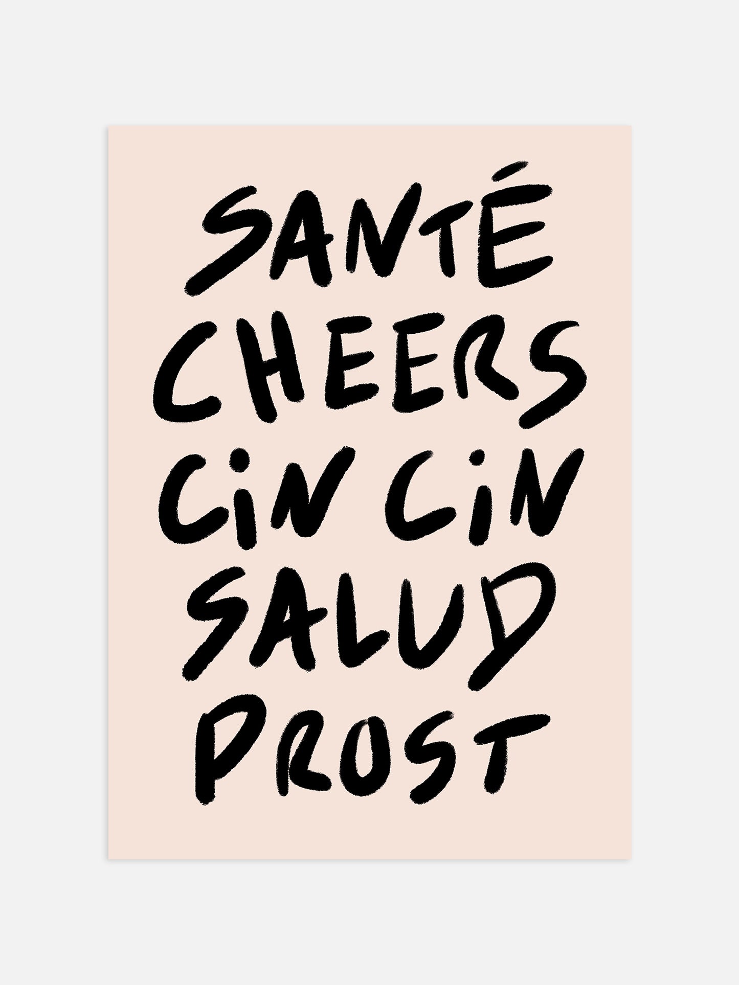 Cheers Art Print