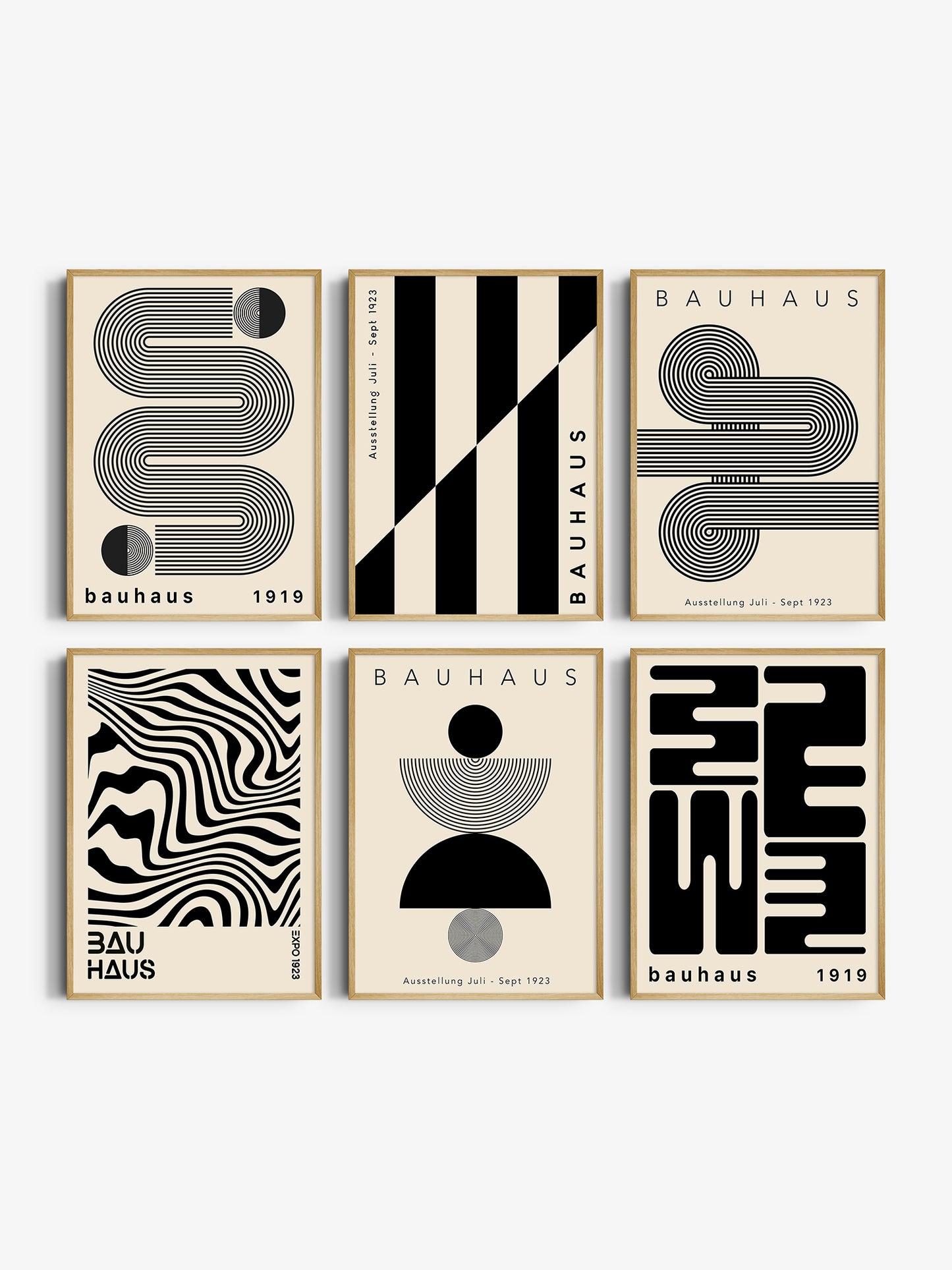 Set Of 6 Bauhaus Prints | Digital Download