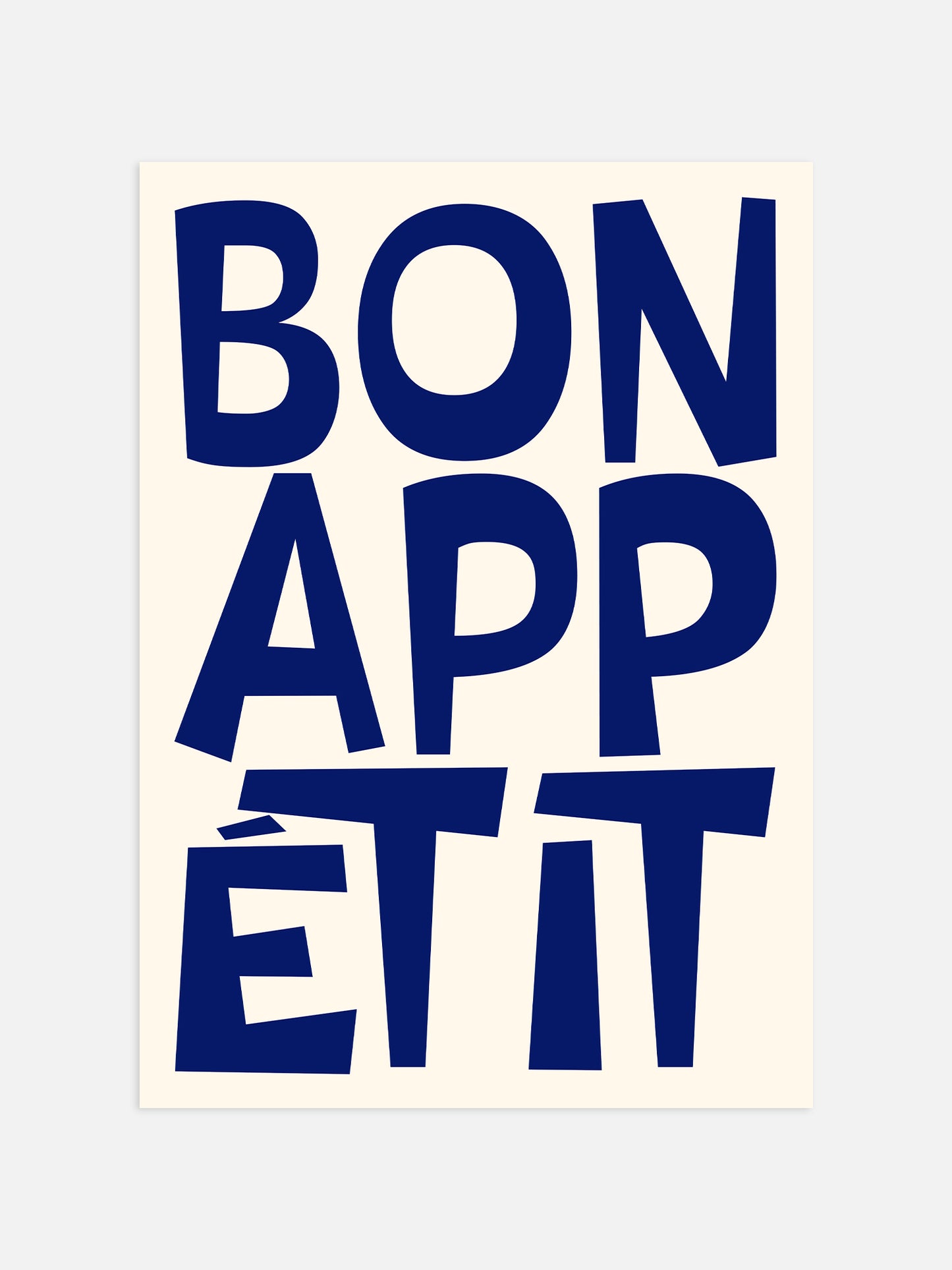 Bon Appetit Print - Green