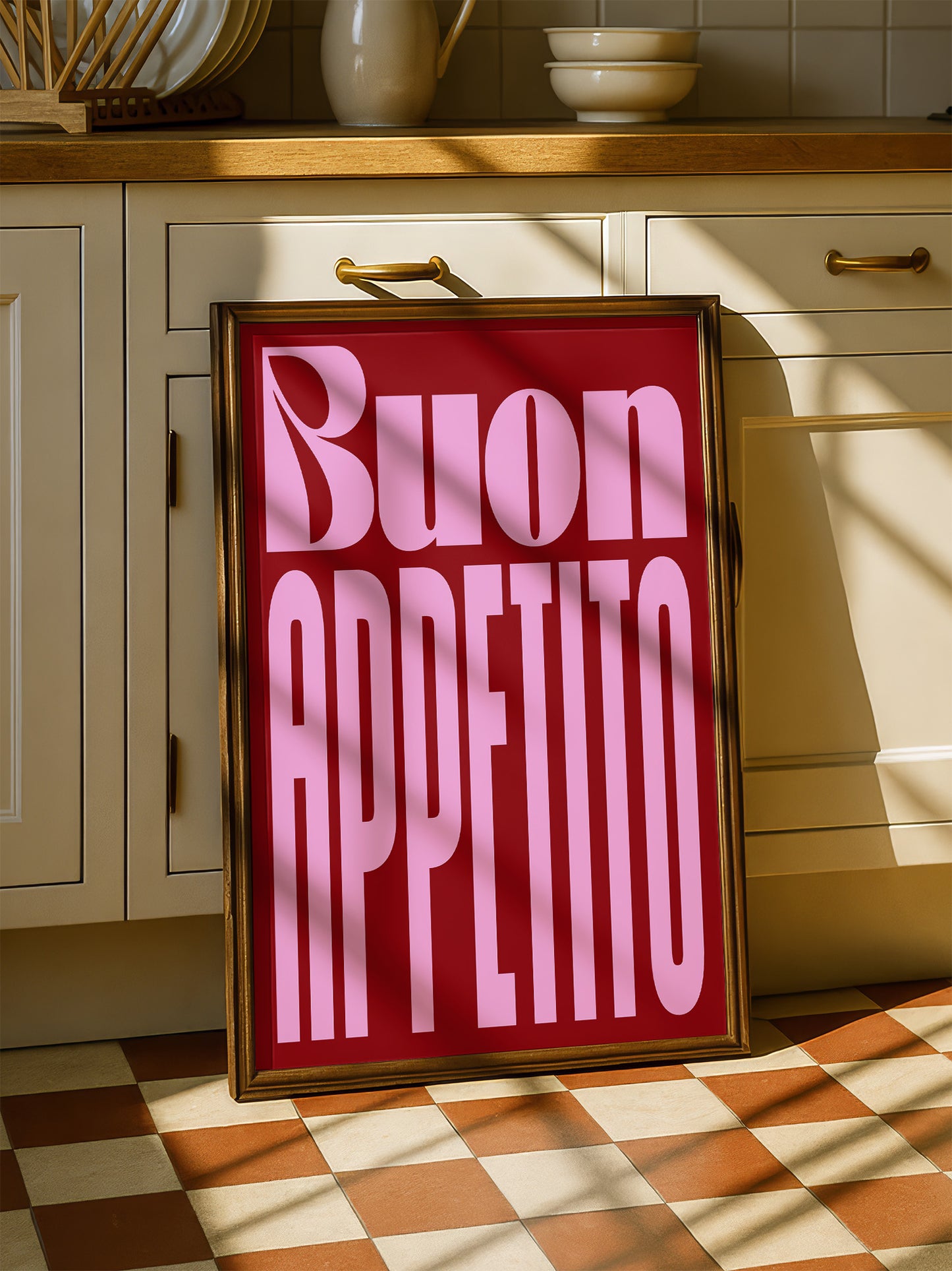 Buon Appetito Typography Print