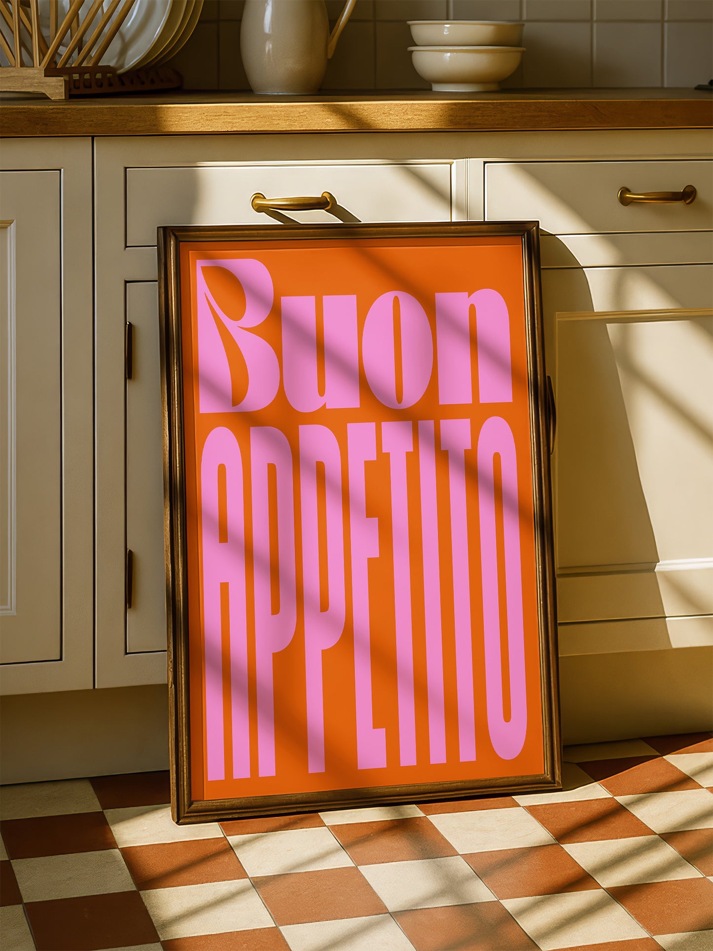 Buon Appetito Typography Print