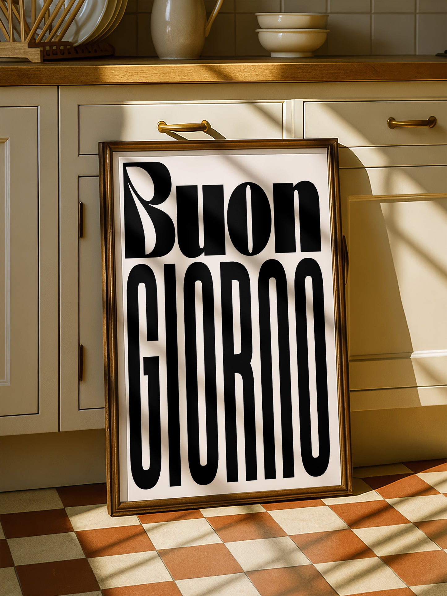 Buongiorno Typography Print