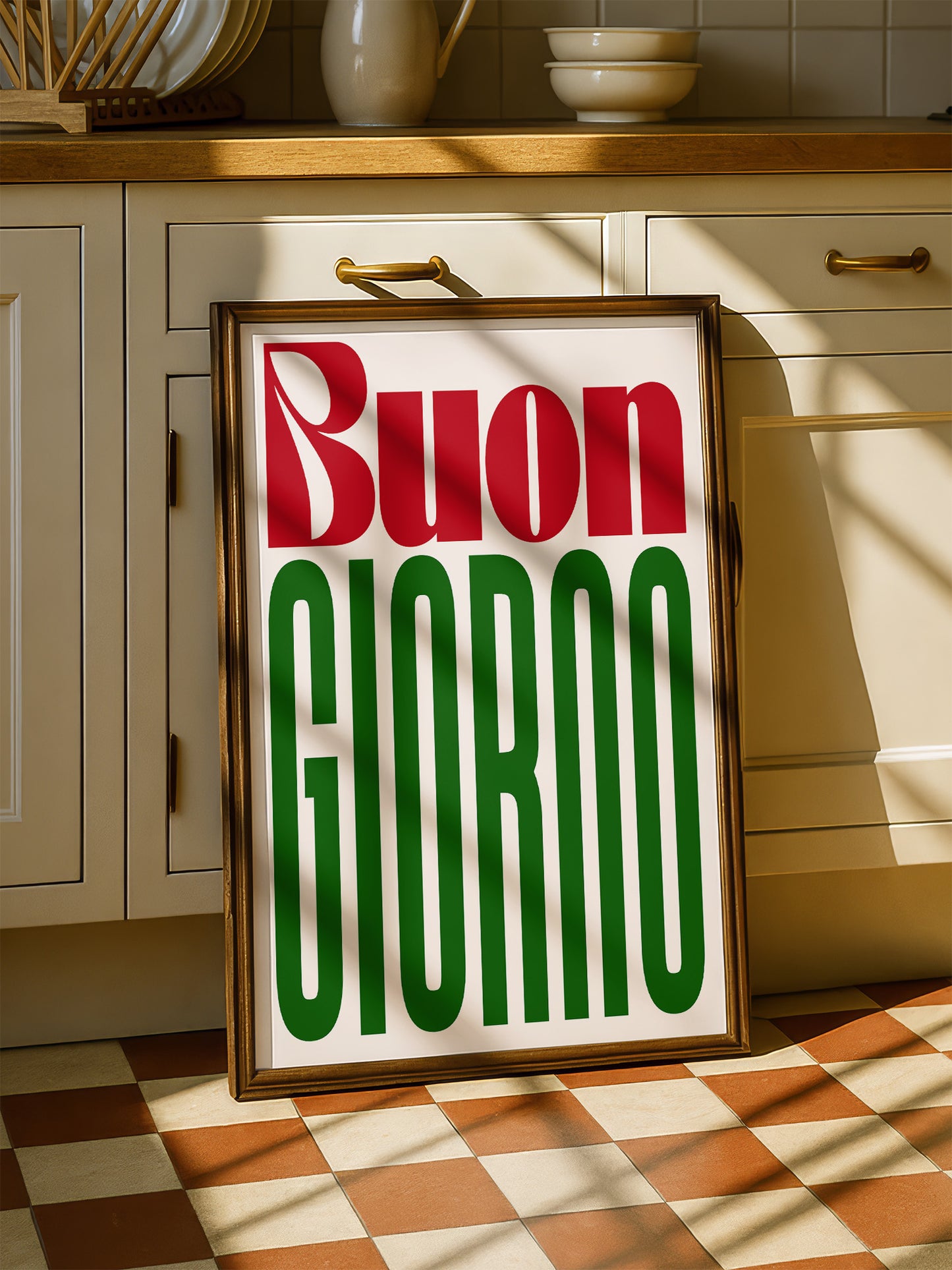 Buongiorno Typography Print