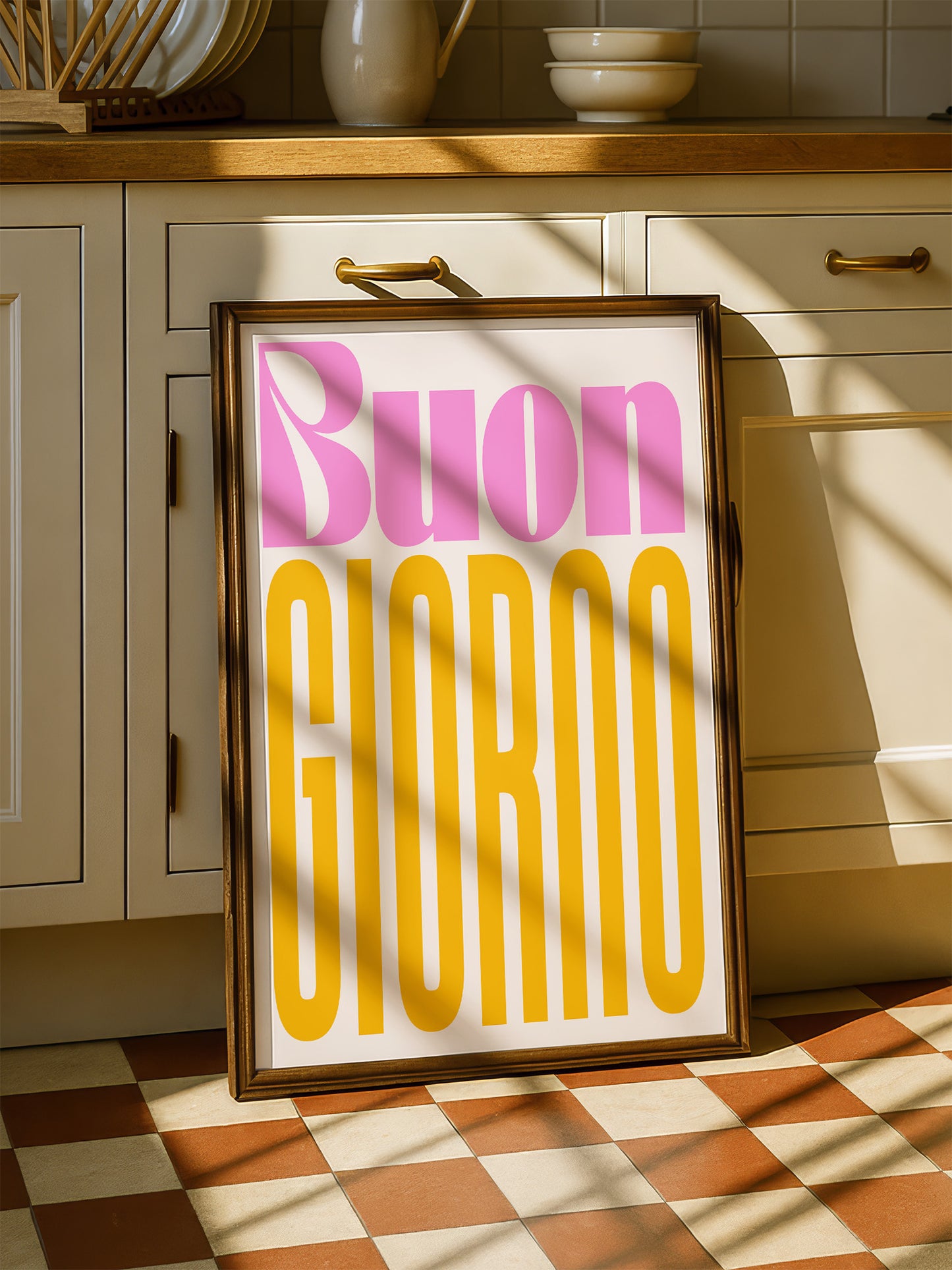 Buongiorno Typography Poster