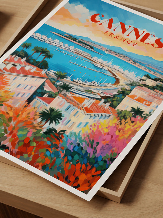 Cannes Art Print