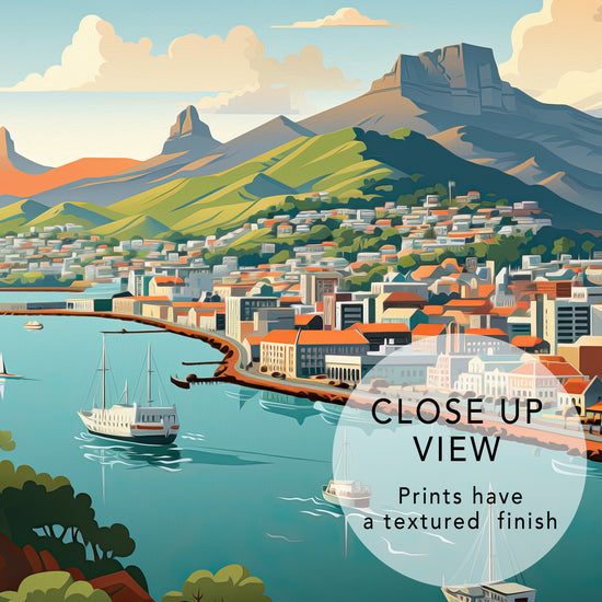 set of 3 prints | digital download – luxe poster co... Cape Town Art Print – Luxe Poster Co