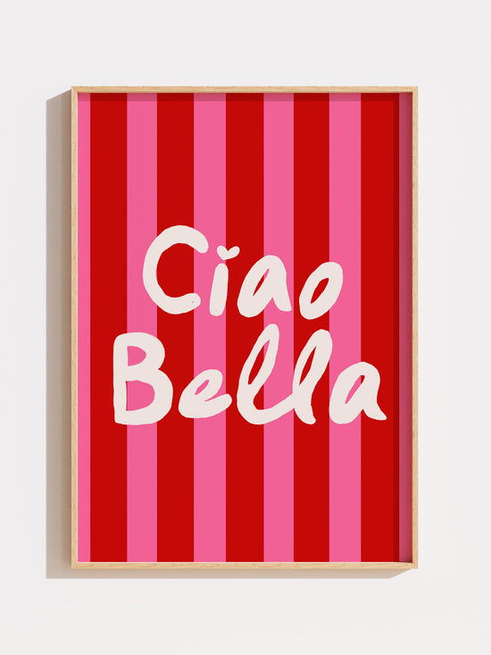 Pink Ciao Bella Print