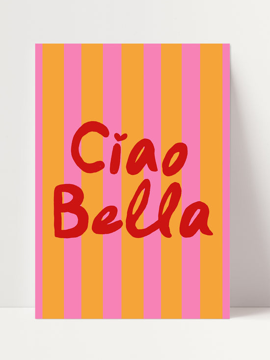 Red Ciao Bella Print