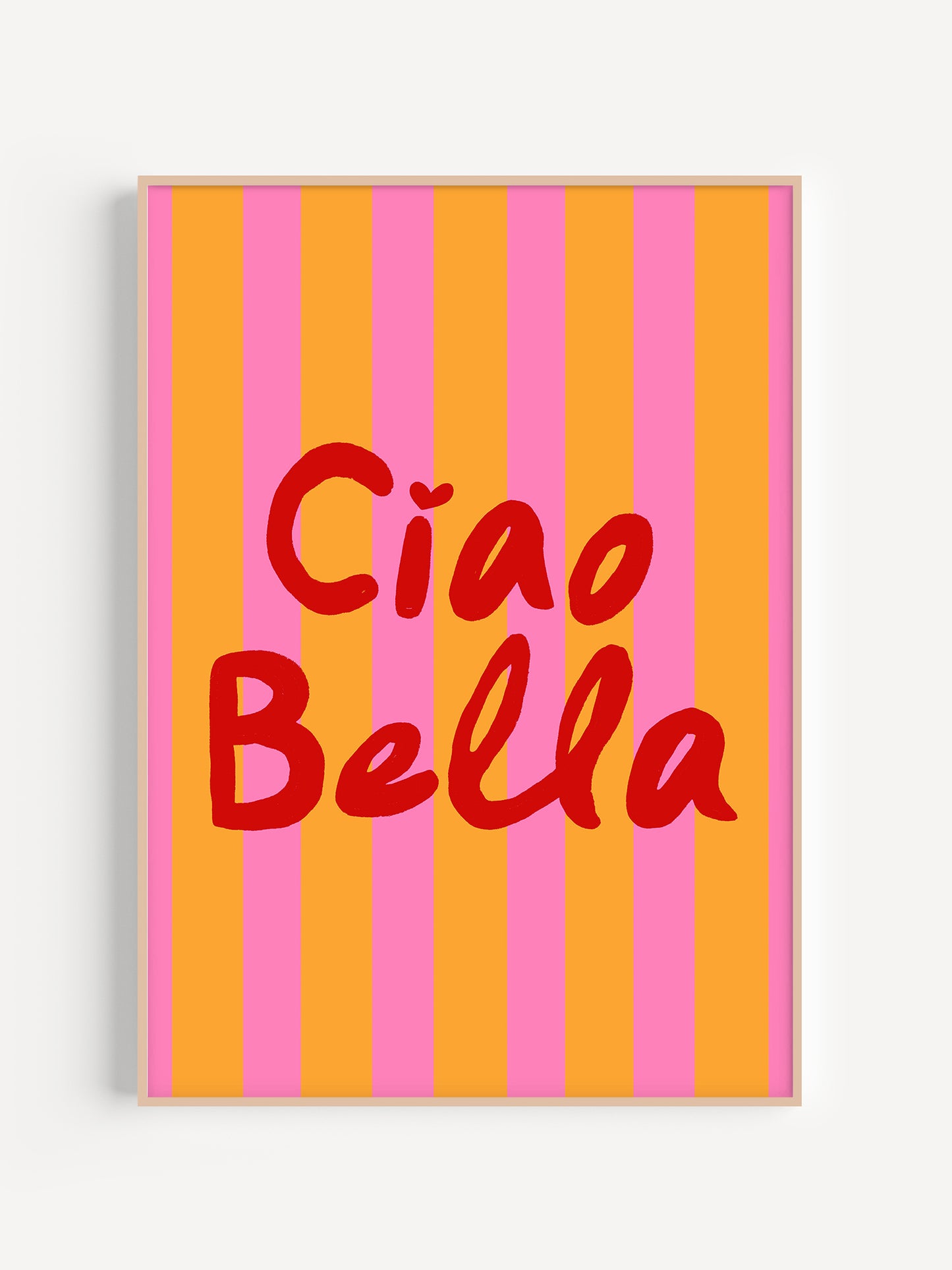 Red Ciao Bella Print