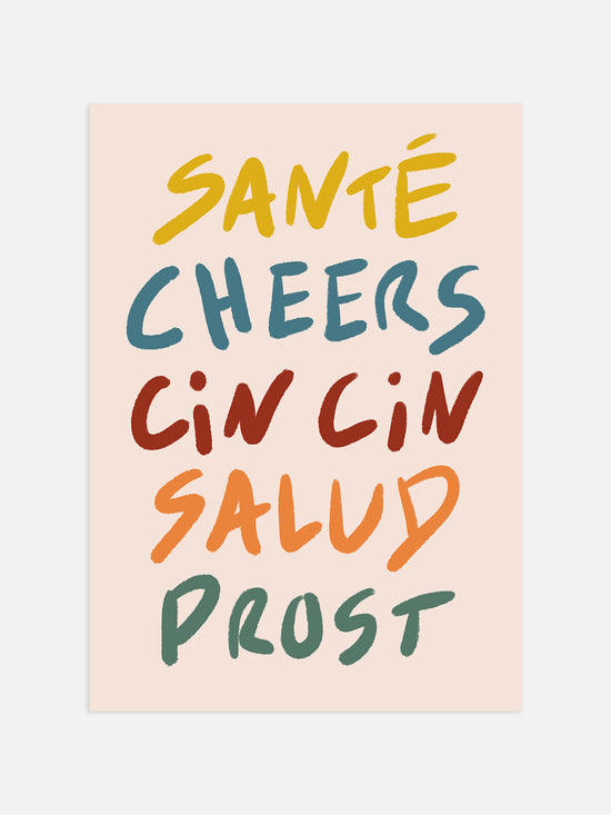 Cheers Art Print