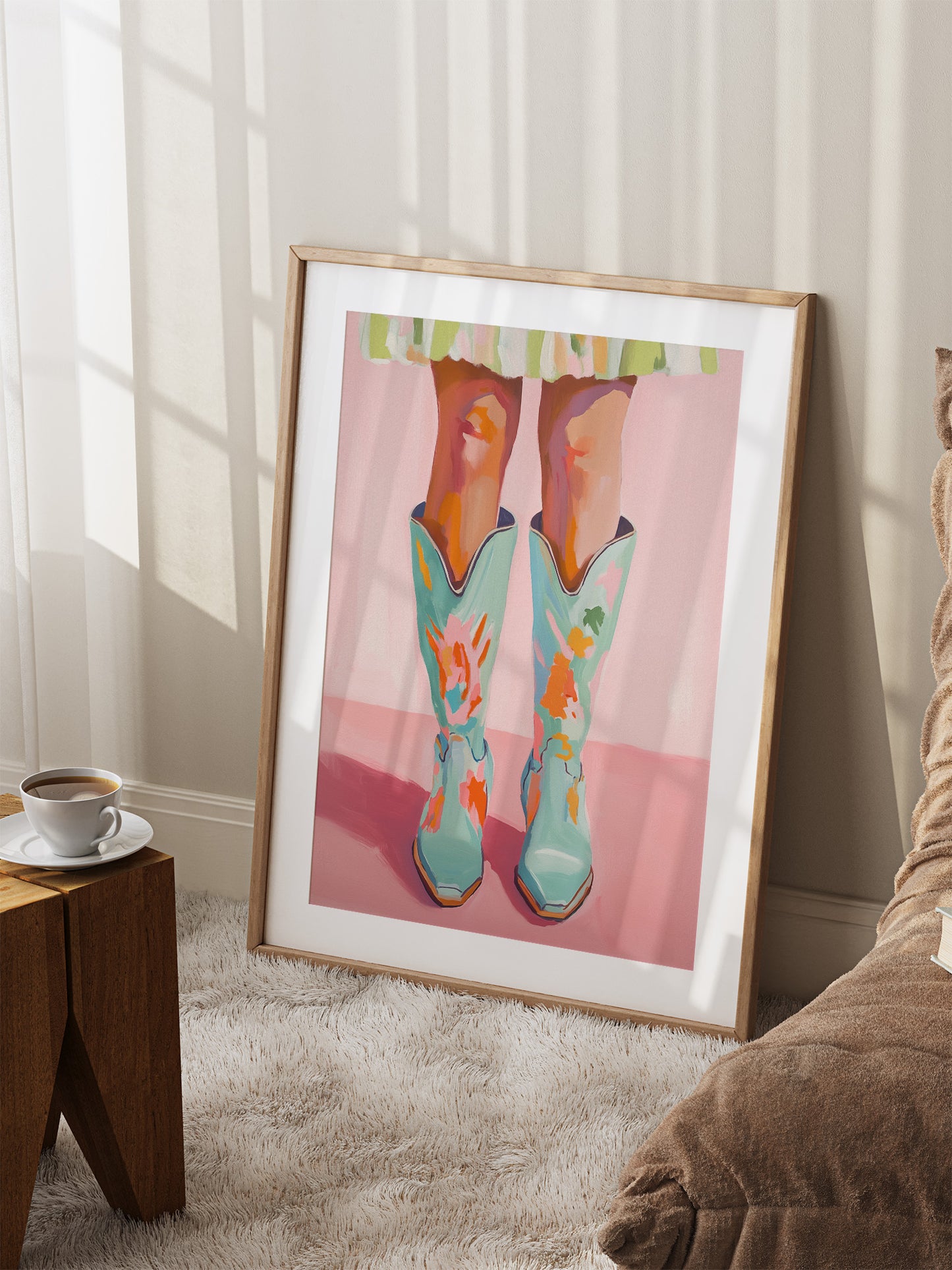 Cowgirl Boots Print | Digital Download