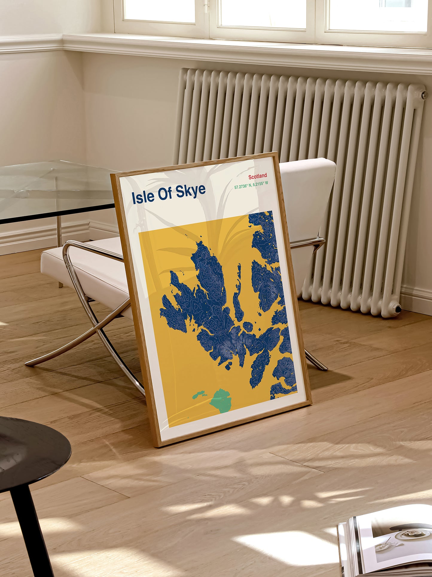 Isle Of Skye Map Print