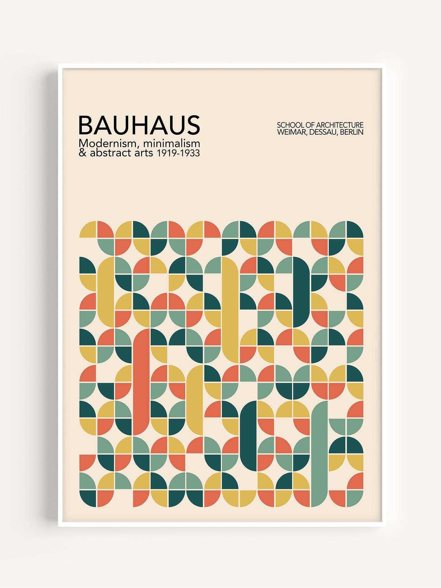 Bauhaus Geometric Pattern | Digital Download