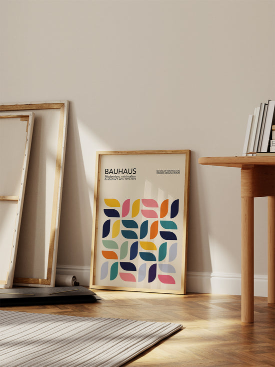 Multicolour Geometry Bauhaus Poster