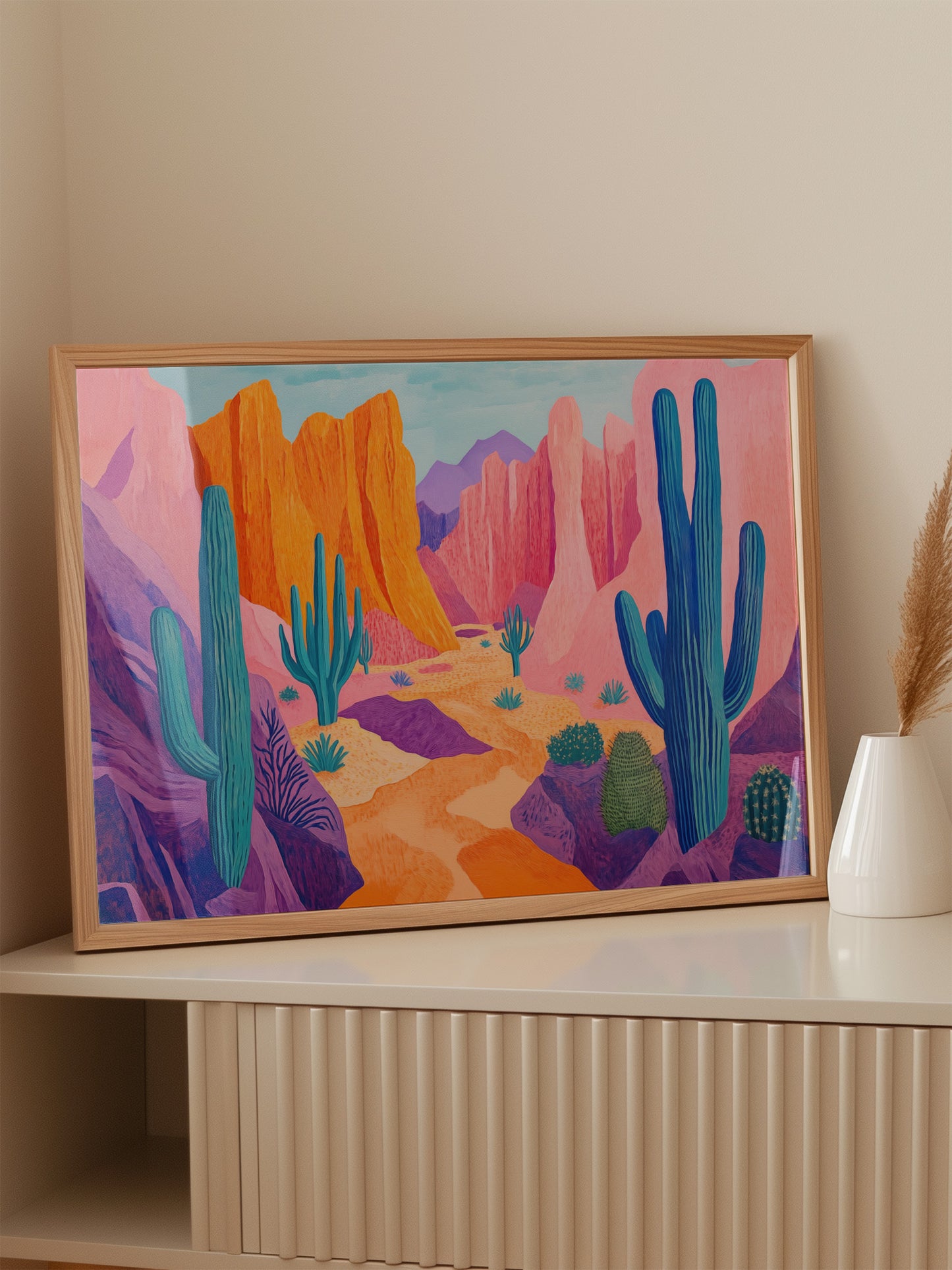 Dopamine Desert Print | Digital Download