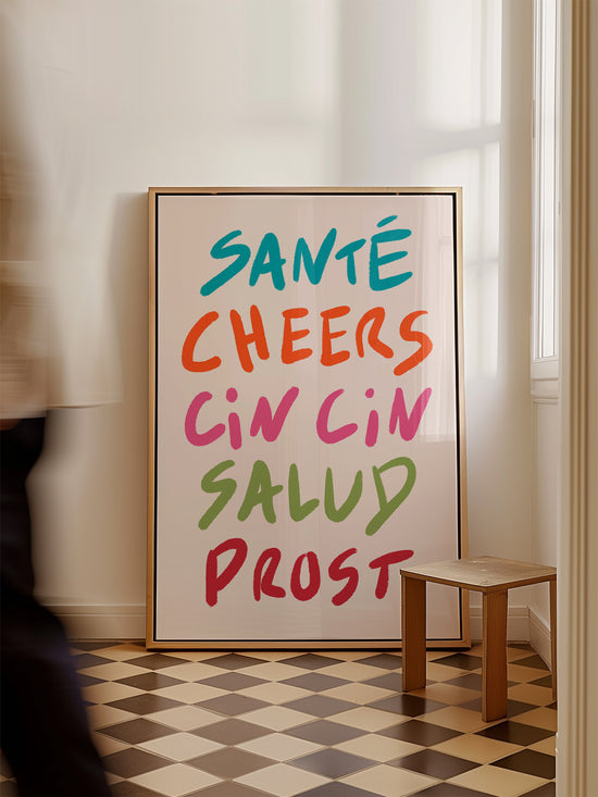 Cheers Art Print