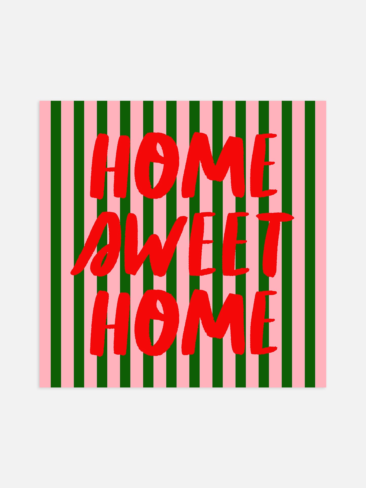 Home Sweet Home Square Print | Download