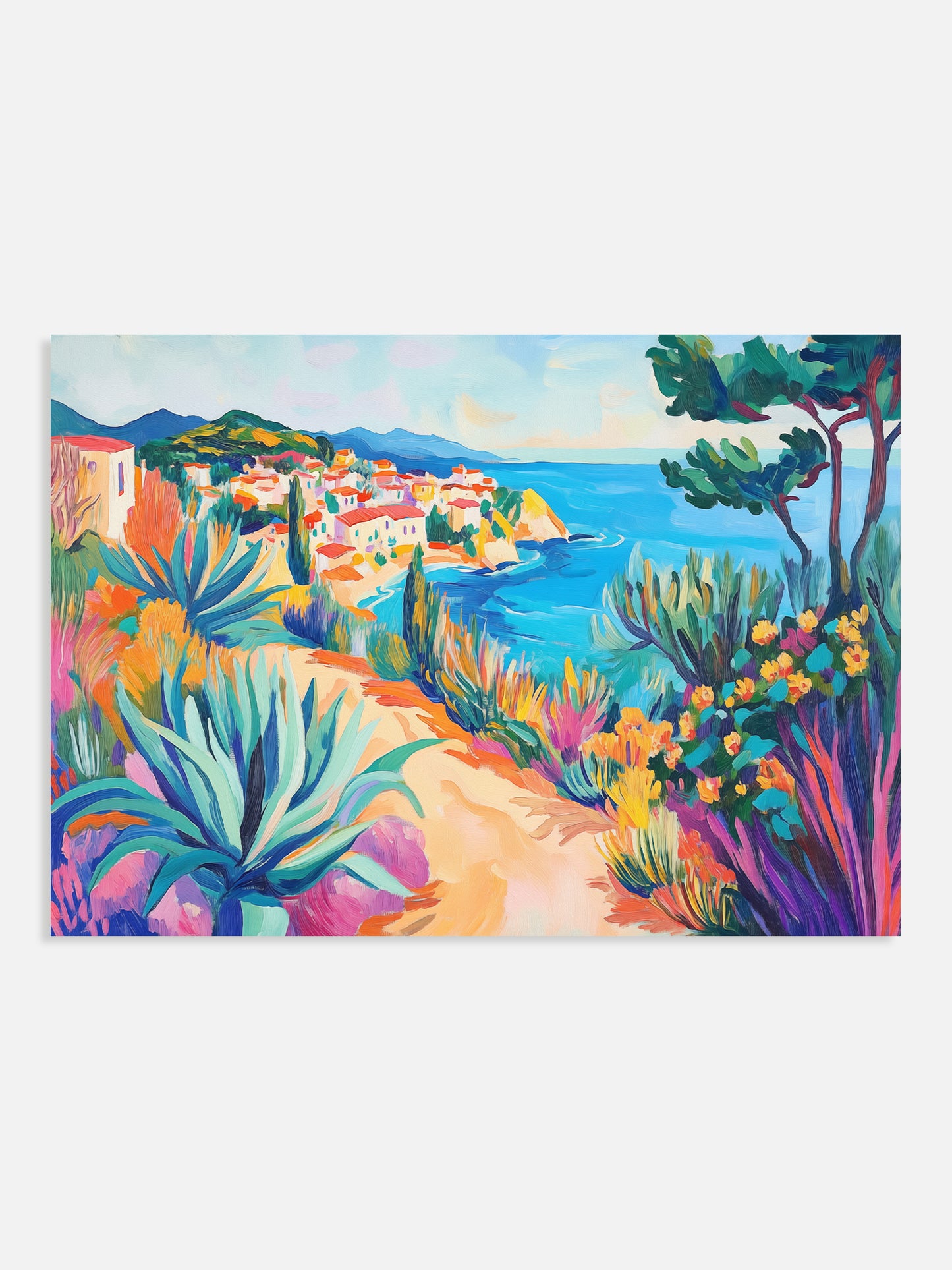 Fauvist Landscape Print | Digital Download