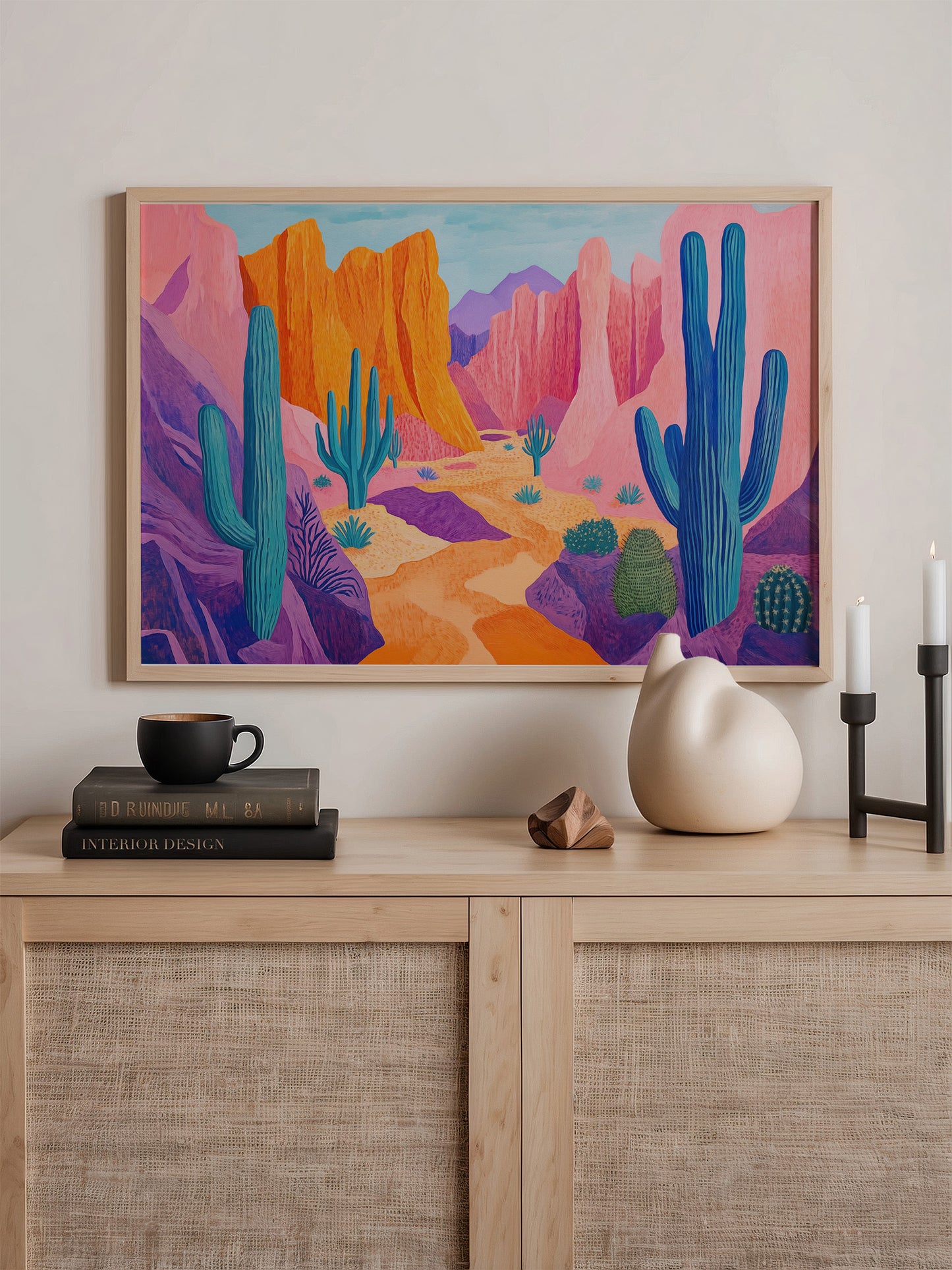 Dopamine Desert Print | Digital Download