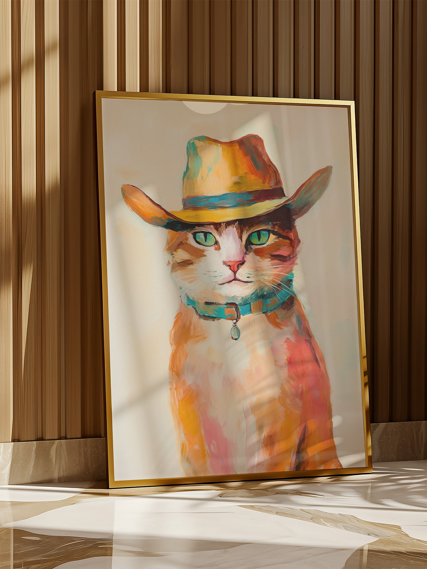 Cowboy Cat Print | Digital Download