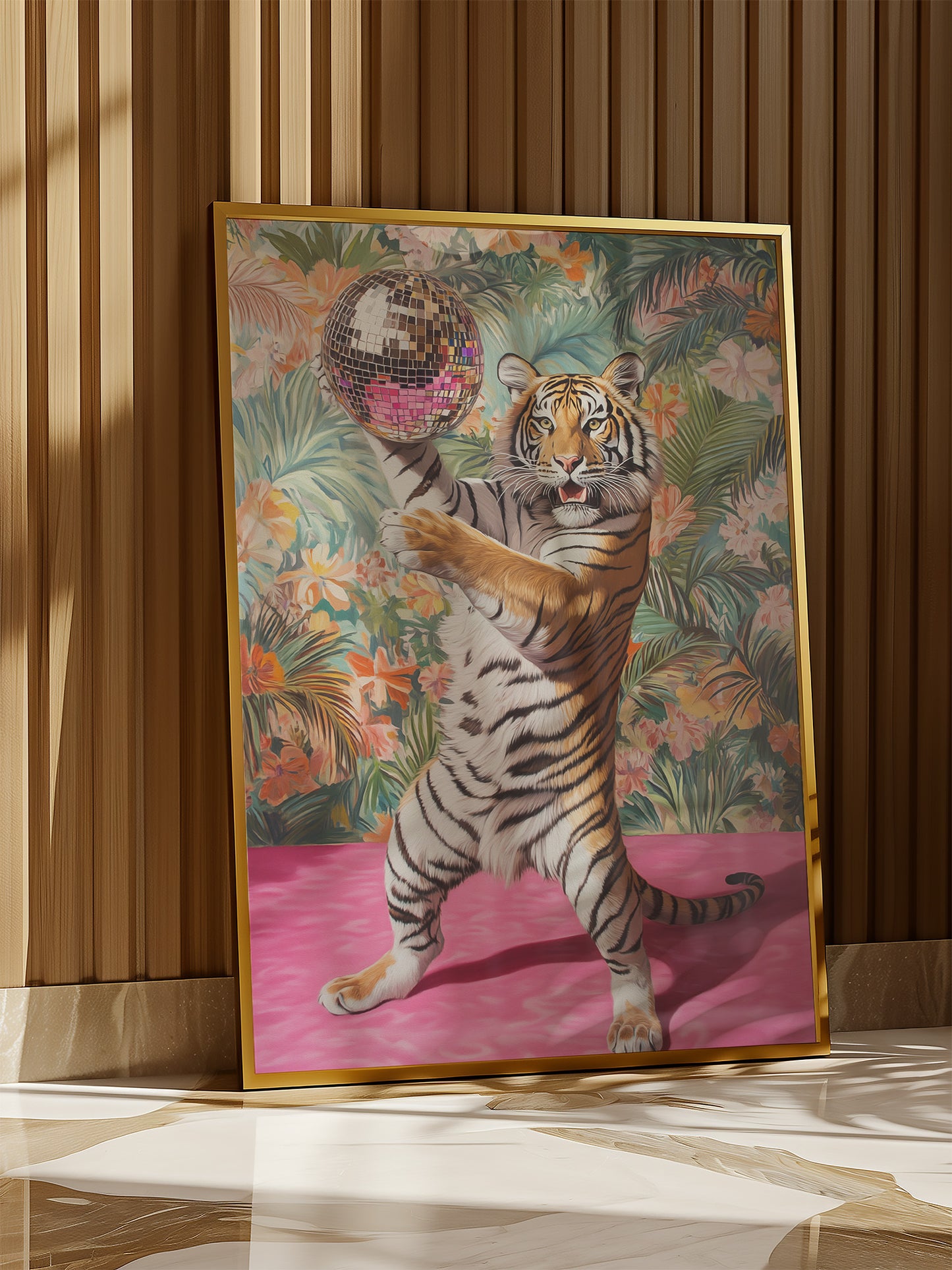 Dancing Tiger Painting | Digital Download