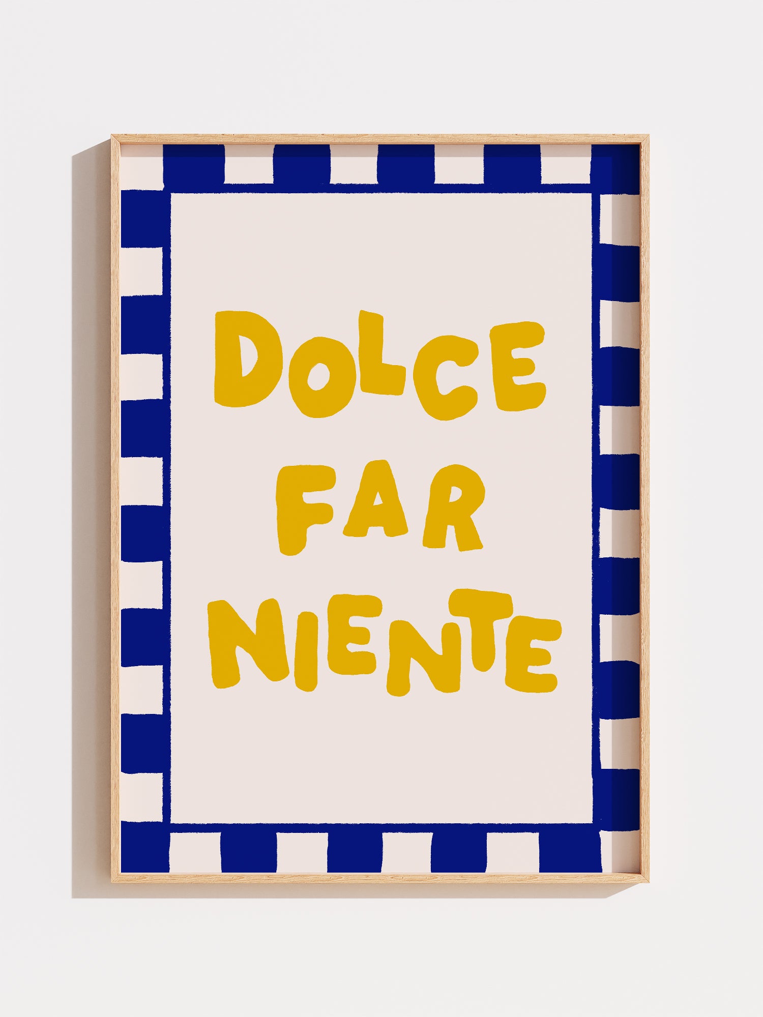 Dolce Far Niente Italian Print – Luxe Poster Co
