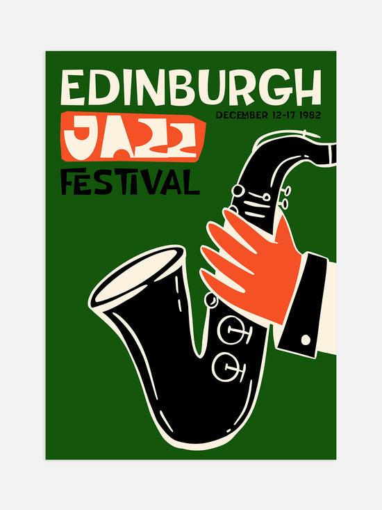 Edinburgh Jazz Festival Poster