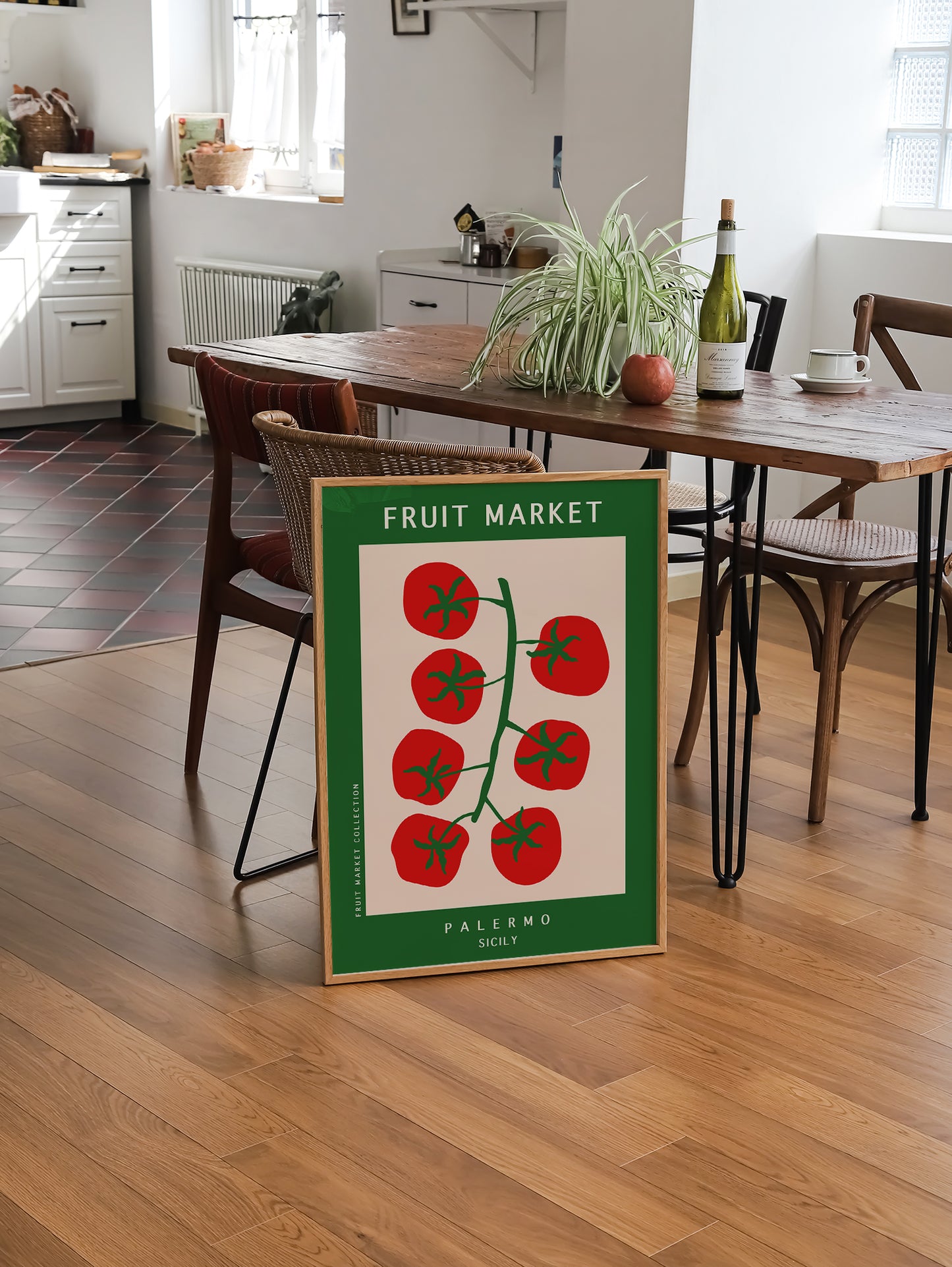Tomatoes Fruit Market Poster