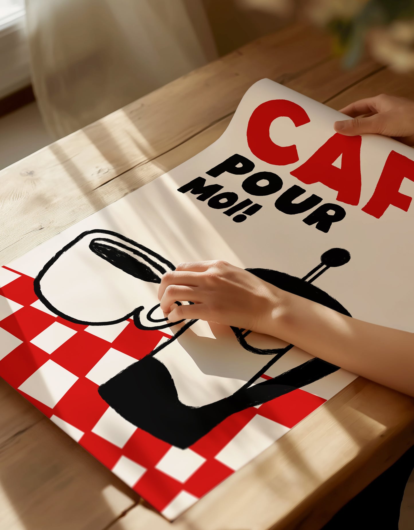 French Cafe Print